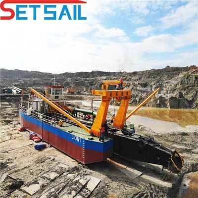 32 ιντσών ρεύμα νερού 7500m3 κόπτης αναρρόφηση λάσπης εκσκαφή για την αμμό του ποταμού σε αμερικανικό νόμισμα