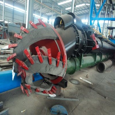 Προσαρμόσιμο πετρελαιοκινητήρα κόπτης αναρρόφηση Αμμουδιωτική βάρκα με υποβρύχια αντλία