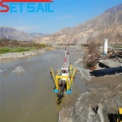 Siemens PLC Control Cutter Suction Dredger Προσαρμοσμένο αίτημα με τύπο ισχύος ντίζελ