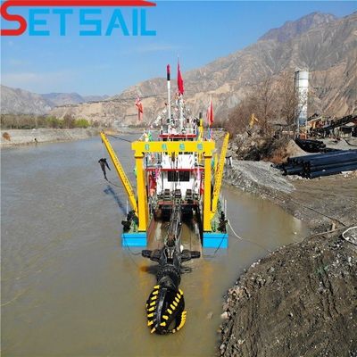 Siemens PLC Control Cutter Suction Dredger Προσαρμοσμένο αίτημα με τύπο ισχύος ντίζελ