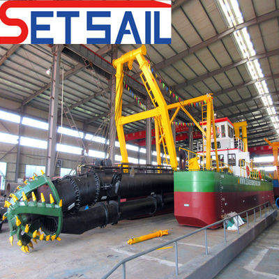 Προσαρμόσιμο Rexroth υδραυλικό κοπτήρα αναρρόφηση βούρτσισμα λάσπης σκάφος με κινητήρα ντίζελ