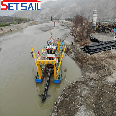 Cummins Diesel Engine 28inch Cutter Suction Dredger με υδραυλικό σύστημα Rexroth