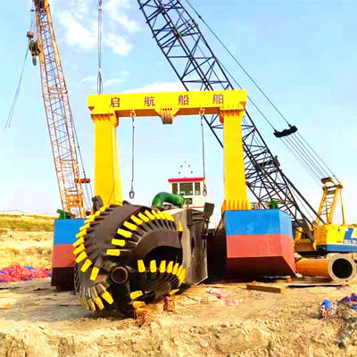 CTS Siemens PLC Control Cutter Suction Dredger με Cummins 1335kw κύρια ισχύς κινητήρα