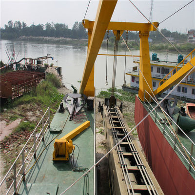 28 ιντσών Cutter Suction Dredger για τον κινητήρα ντίζελ Port Cummins και προσαρμοσμένο αίτημα