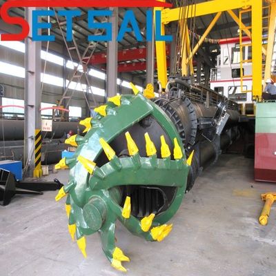 Προσαρμοσμένο Cummins Diesel Engine 28inch Cutter Suction Dredger για τις εργασίες εκσκαφής