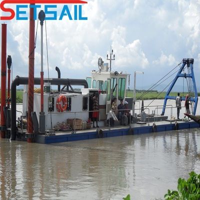28 ιντσών Cutter Suction Dredger με σταθμό αύξησης νερού Αυξήστε την ικανότητά σας εκσκαφής