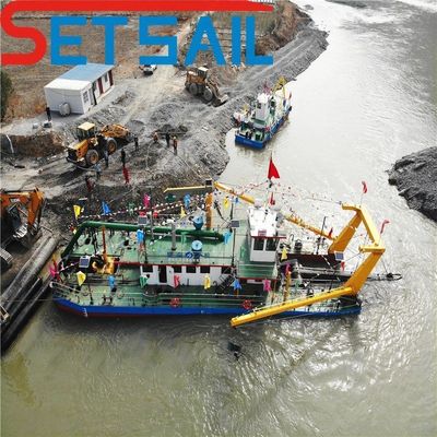 26 ιντσών River Cutter Suction Sand Dredger για μέγιστο βάθος εκσκαφής 20 μέτρων