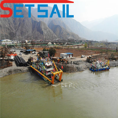 26 ιντσών River Cutter Suction Sand Dredger για μέγιστο βάθος εκσκαφής 20 μέτρων