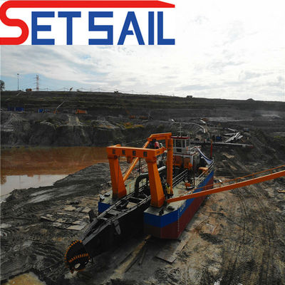 Ύδρευση 6000m3 26inch Cutter Suction Dredger με 54m κεφαλή και τύπου κινητήρα ντίζελ