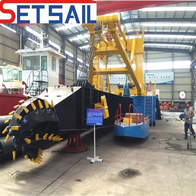 Δυναμικό ντίζελ τύπου Siemens PLC Cutter Suction Dredging Sand Machine για την άμμο ποταμού