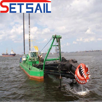 Δυναμικό ντίζελ τύπου Siemens PLC Cutter Suction Dredging Sand Machine για την άμμο ποταμού