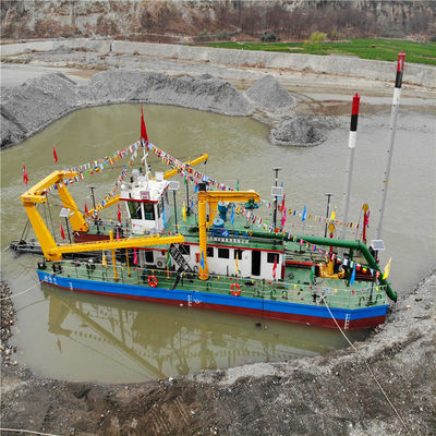 3000 kW Προσαρμοσμένο Siemens PLC Cummins Ντίζελ 24 ιντσών Cutter Suction Dredger