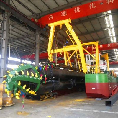 3000 kW Προσαρμοσμένο Siemens PLC Cummins Ντίζελ 24 ιντσών Cutter Suction Dredger