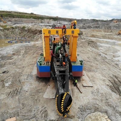 Εγγύηση 1-2 έτη 24 ιντσών κόπτης αναρρόφηση χωματερή με κινητήρα ντίζελ Cummins
