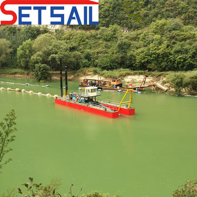 Τύπος CTS Slot 24 ιντσών Cutter Suction Dredger με μετρητή ροής νερού Προσαρμόσιμο σχεδιασμό