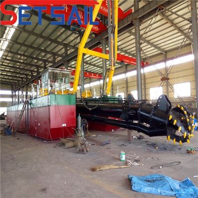 Μέγιστη χωρητικότητα 6000m3/h Βαθμό εκσκαφής 18m Δάσκαλος αμμουδιού ποταμού για ποτάμι και λίμνη