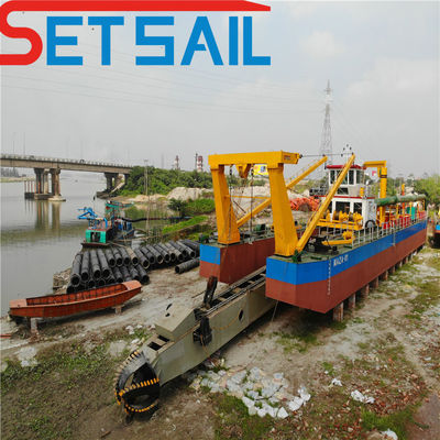2400mm Cutter Suction Sand Dredger με Anchor Boom προσαρμοσμένο στις προδιαγραφές σας