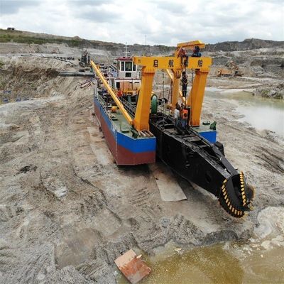 57m Head Cutter Suction Dredger με ταχύτητα περιστροφής 1900 R/M και μεγάλο χρόνο εργασίας