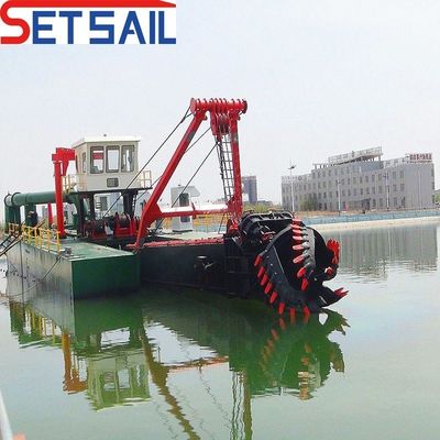 24 ιντσών κόπτης αναρρόφηση Dredger ποτάμι αντλία άμμου Προσαρμογή Προσαρμογή επιλογή