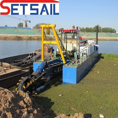 24 ιντσών Cutter Suction Mud Dredger με πακέτο Μέγεθος 1800.00cm * 380.00cm * 200.00cm