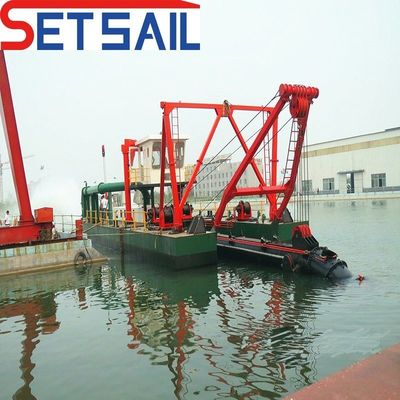 24 ιντσών υδραυλική κόπτης Suction Sand Dredger με 650mm διάμετρος σωλήνα αναρρόφησης