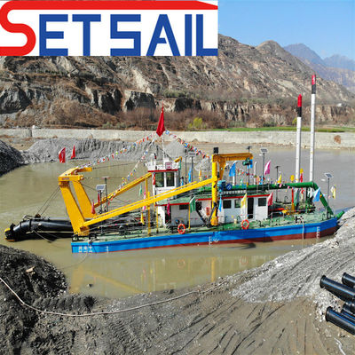 24 ιντσών κόπτης αναρρόφηση ποταμό Sand Dredger πακέτο Μέγεθος 3800.00cm * 750.00cm * 200.00cm