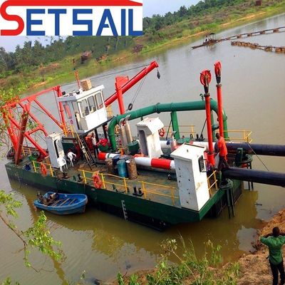 24 ιντσών κόπτης αναρρόφηση ποταμό Sand Dredger πακέτο Μέγεθος 3800.00cm * 750.00cm * 200.00cm