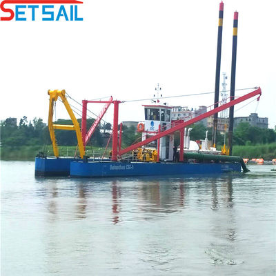 20 ίντσες Setsail ποταμό Cutter Suction Sand Dredger με και 1500m απόσταση εξόδου