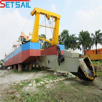 20 ίντσες Setsail ποταμό Cutter Suction Sand Dredger με και 1500m απόσταση εξόδου