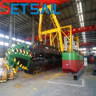 20 ίντσες κόπτης αναρρόφηση ποταμό Sand Dredger Ιδανική για την αναρρόφηση σε ποτάμια και εκβολές