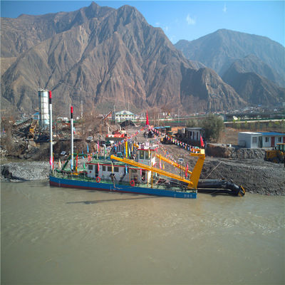 Cummins Diesel Engine 24 Inch Cutter Suction Dredger για την εξόρυξη άμμου σε ποτάμια