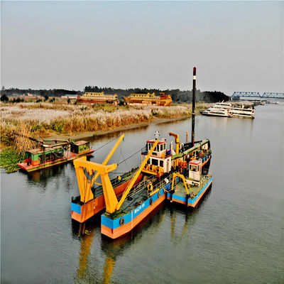Cummins Diesel Engine 24 Inch Cutter Suction Dredger για την εξόρυξη άμμου σε ποτάμια