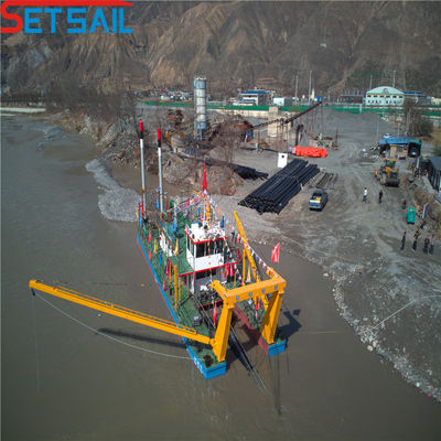 20 ιντσών κόπτης αναρρόφηση ποταμό Sand Dredger με πακέτο Μέγεθος 3900.00cm * 860.00cm * 200.00cm