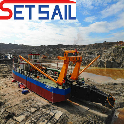 3900.00cm * 860.00cm * 225.00cm Μέγεθος πακέτου 24 ιντσών Κόπτης Απορρόφηση ποταμός Αμμοσυλλεκτής