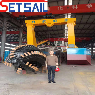 3900.00cm * 860.00cm * 225.00cm Μέγεθος πακέτου 24 ιντσών Κόπτης Απορρόφηση ποταμός Αμμοσυλλεκτής