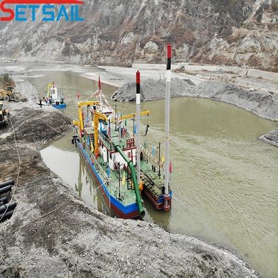 1100m3 χωρητικότητα 24 ιντσών κόπτης αναρρόφηση ποταμός άμμος εκσκαφή με 30 ημερών πολιτική επιστροφής