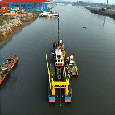 1100m3 χωρητικότητα Siemens PLC ποταμό Sand Dredger πλοίο για τις ανάγκες παραγωγής άμμου σας