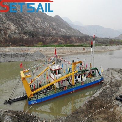 1100m3 χωρητικότητα Siemens PLC ποταμό Sand Dredger πλοίο για τις ανάγκες παραγωγής άμμου σας