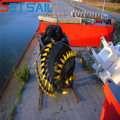 1100m3 χωρητικότητα Siemens PLC ποταμό Sand Dredger πλοίο για τις ανάγκες παραγωγής άμμου σας