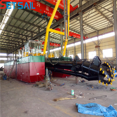 300kw Δύναμη κόπτη QH-D78 24 ιντσών μηχανή αποβρύθμισης ποταμικής άμμου για αποβρύθμιση