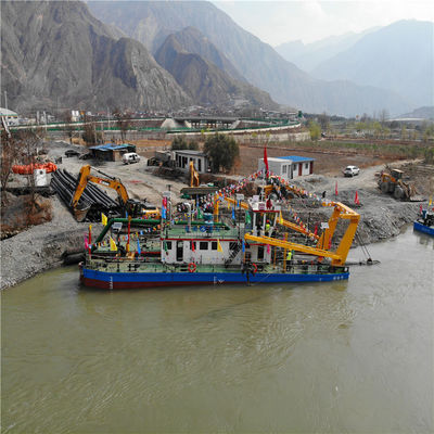 26 ιντσών Cutter Suction Dredger για έργο εκσκαφής και τύπου κινητήρα ντίζελ QH-D159