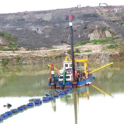 26 ιντσών Cutter Suction Dredger για έργο εκσκαφής και τύπου κινητήρα ντίζελ QH-D159