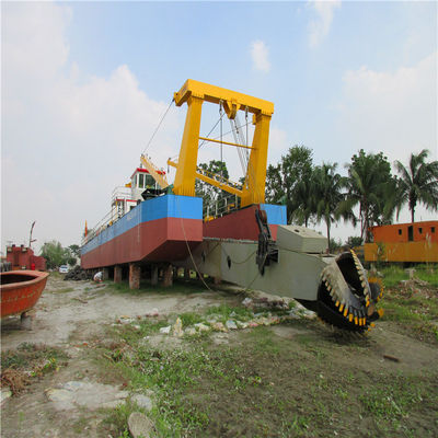 26 ιντσών Cutter Suction Dredger για έργο εκσκαφής και τύπου κινητήρα ντίζελ QH-D159