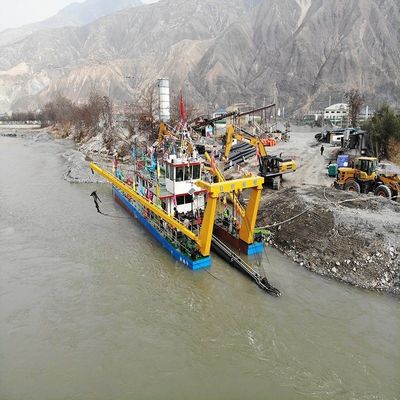 26 ιντσών Cutter Suction Dredger για έργο εκσκαφής και τύπου κινητήρα ντίζελ QH-D159