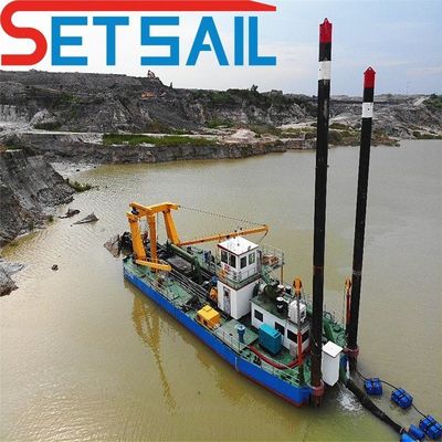 Προσαρμοσμένο κόπτη Suction Dredger/Silt Dredge 26 prime prime για το μέγιστο βάθος εκσκαφής