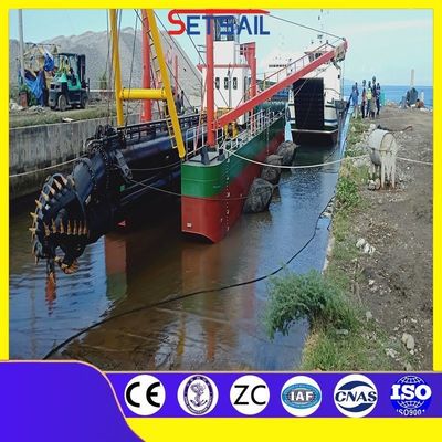 2380kw κύρια δύναμη κινητήρα Άμμος / λάσπη / Slurry Mining Cutter Suction Dredger σε προσιτή τιμή