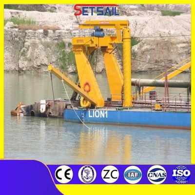 2380kw κύρια δύναμη κινητήρα Άμμος / λάσπη / Slurry Mining Cutter Suction Dredger σε προσιτή τιμή