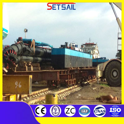 1200 κυβικά μέτρα ανά ώρα Ντίζελ Cutter Suction Dredger πλοίο με σύστημα Siemens PLC