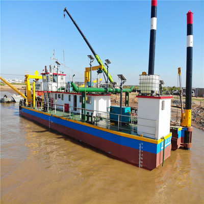24 ιντσών κόπτης Suction Dredger για κανάλια υδάτινων οδών Dredging λύσεις Slot τύπου CTS