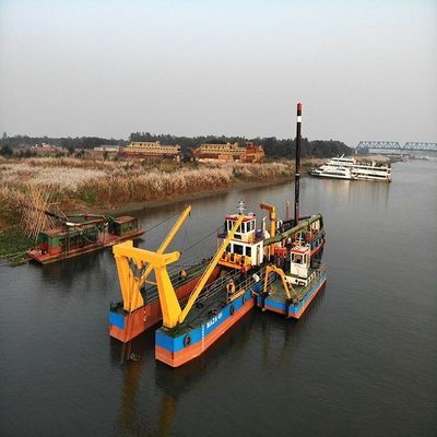 24 ιντσών κόπτης Suction Dredger για κανάλια υδάτινων οδών Dredging λύσεις Slot τύπου CTS